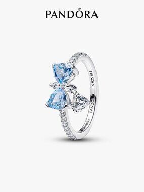 Pandora Bridgerton Blue Bow Ring